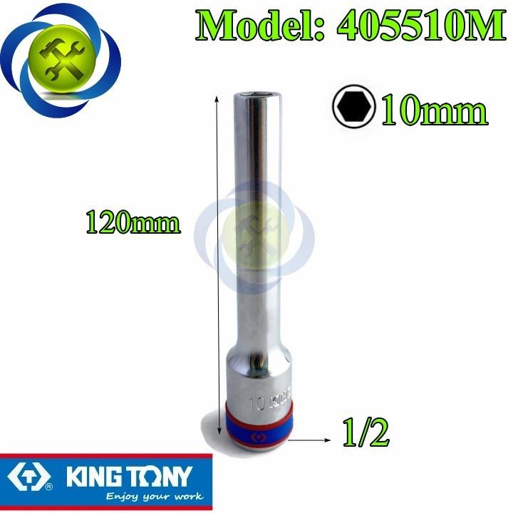 Tuýp 1/2 dài 120mm KINGTONY loại 6 cạnh màu trắng
