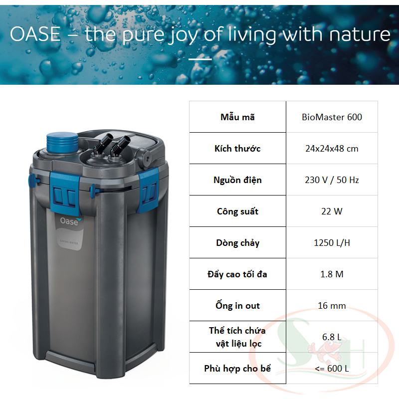 Lọc Thùng Oase BioMaster Filter Cao Cấp