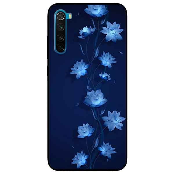 Ốp lưng in cho Xiaomi Redmi Note 8 Mẫu Sen Xanh