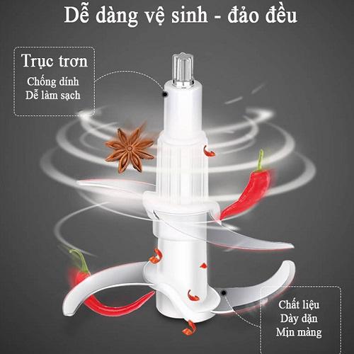 Máy Xay Đá Viên, Máy xay thịt, Xay Thịt, Xay Sinh Tố, Rau Củ Đa Năng OSAKA Nắp Nâu