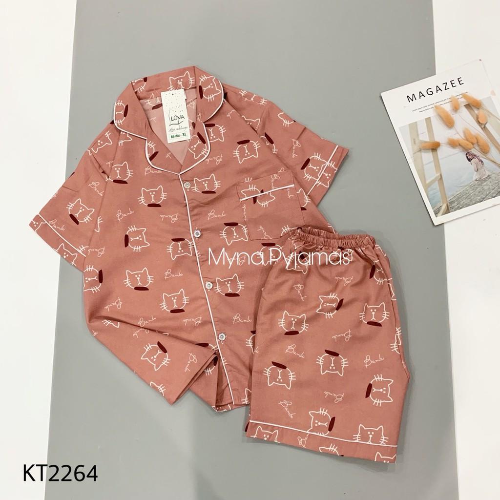 Bộ Mặc Nhà Pijama Kate Thái Cộc Cộc Loại Đẹp