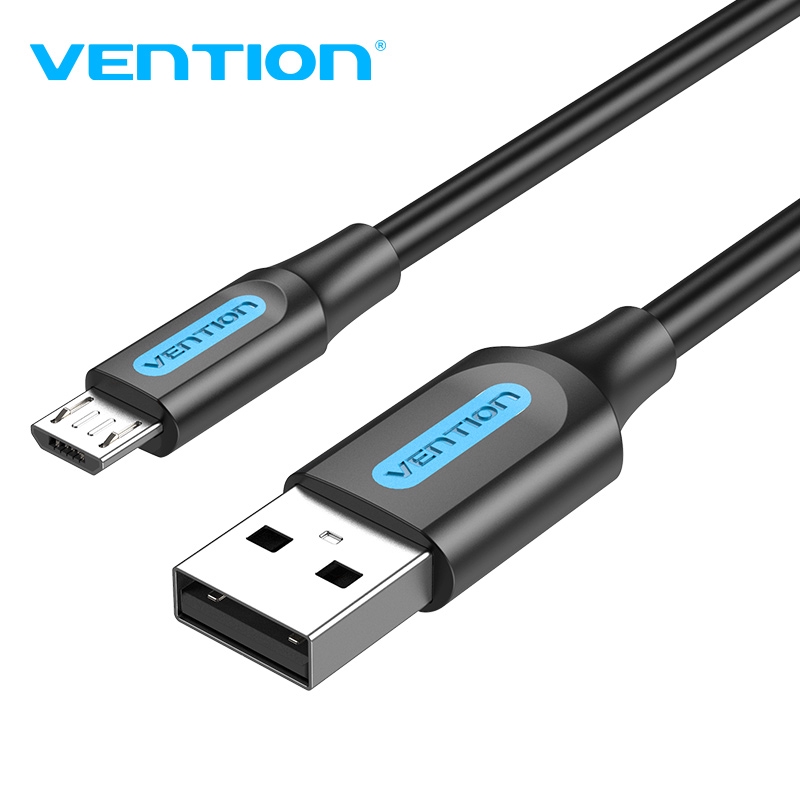 Cáp Sạc Vention Micro USB 2A chuẩn USB 2.0 sạc nhanh dài 1.5m, truyền dữ liệu cho Android - COL15 - Hàng chính hãng