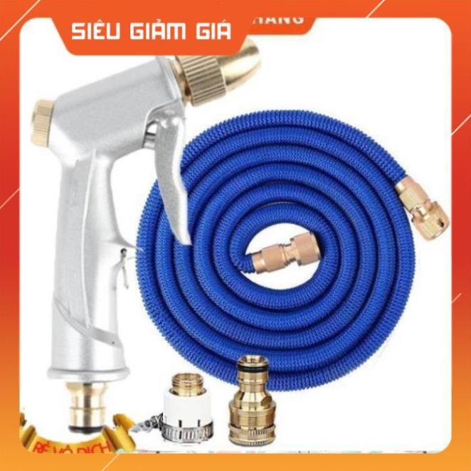 Vòi phun nước rửa xe tưới cây tăng áp thông minh giãn nở khi sử dụng 701709