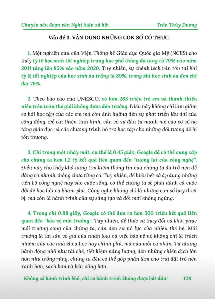 Sách - Chuyên sâu Đoạn văn Nghị luận xã hội - Cô Trần Thùy Dương