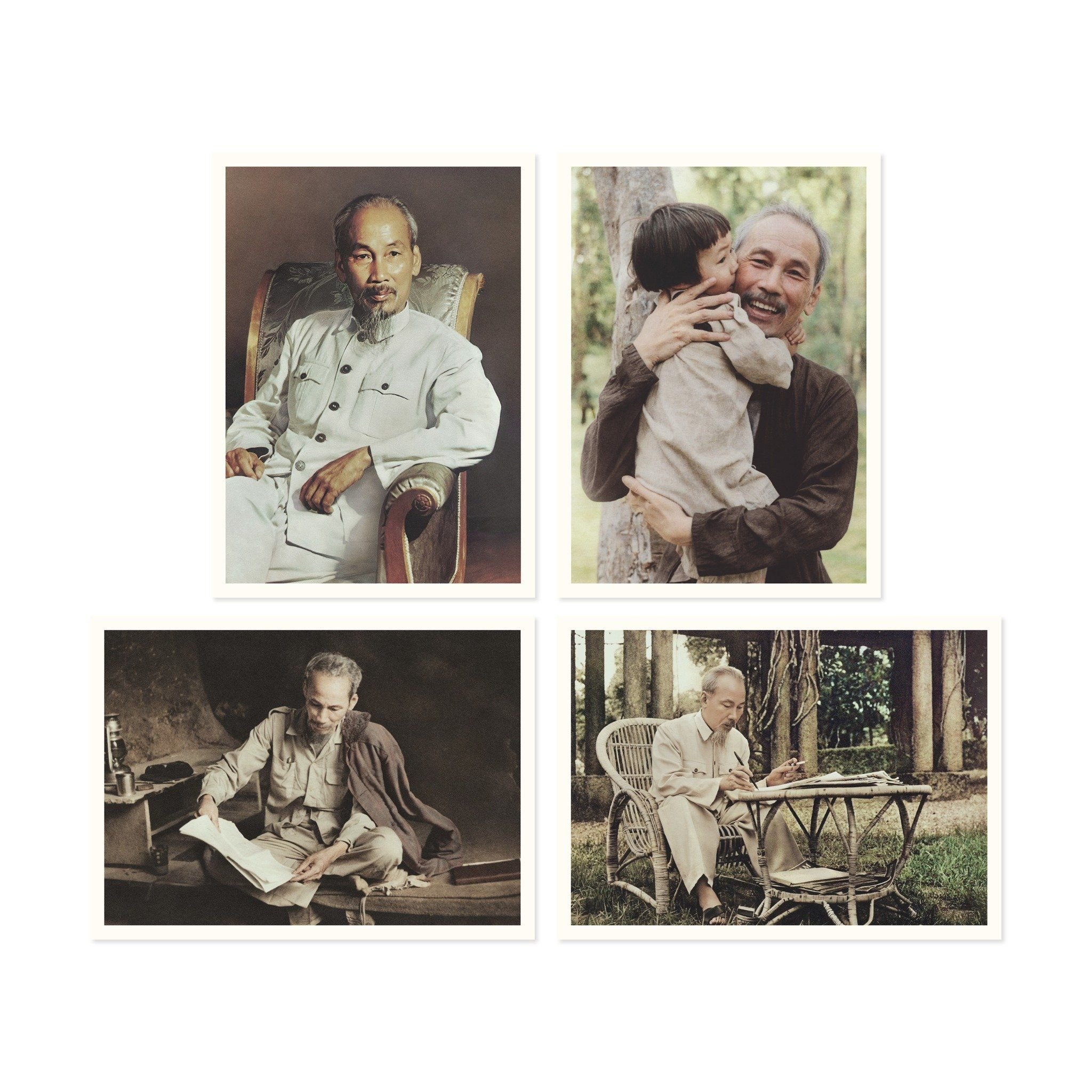 Sách Hồ Chí Minh - Tiểu Sử Bằng Hình (Gần 700 Tranh Ảnh Và Bản Đồ)