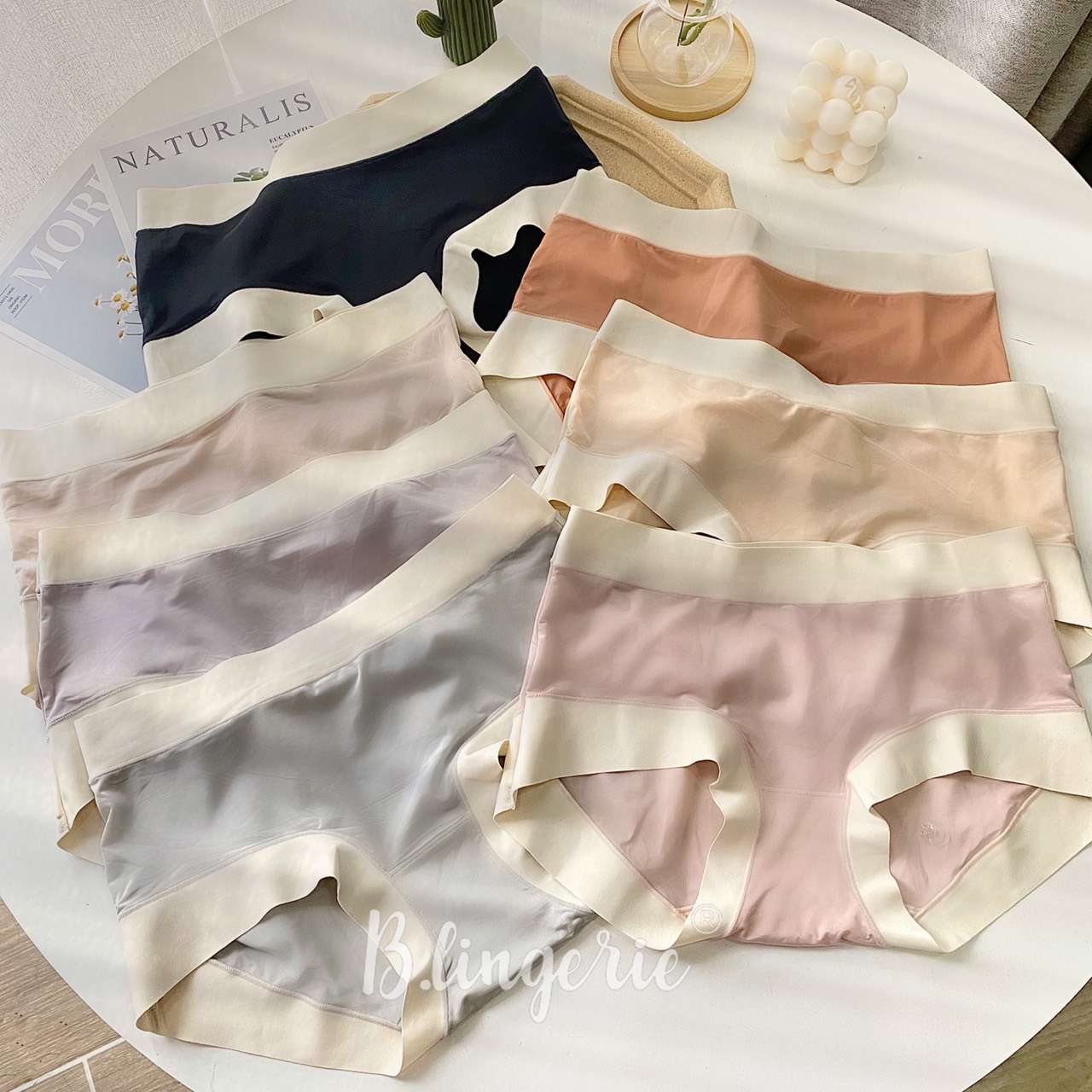 Quần Lót Thun Đơn Giản Mềm Mại - B.Lingerie