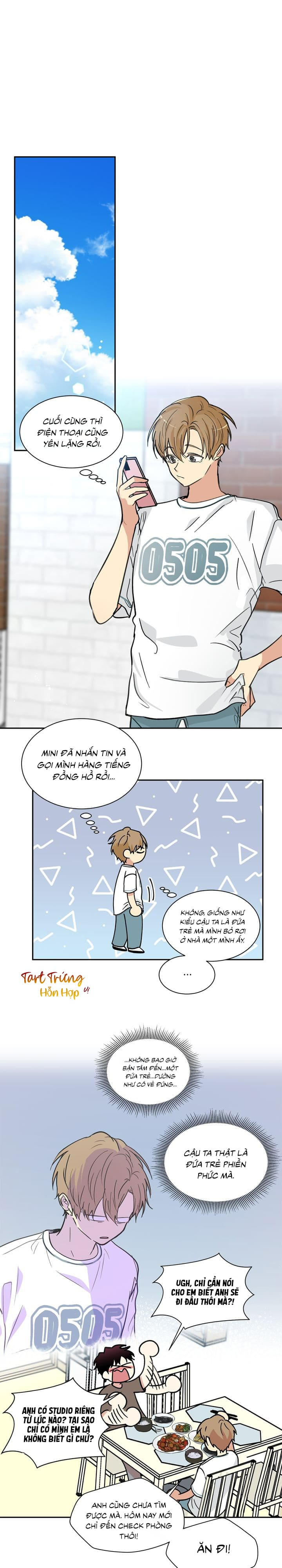 lỡ hàng xóm nhà bên là ma cà rồng thì sao?! chapter 3 12