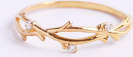Nhẫn bạc đơn giản nụ hoa rẻ đẹp Gix Jewel N21
