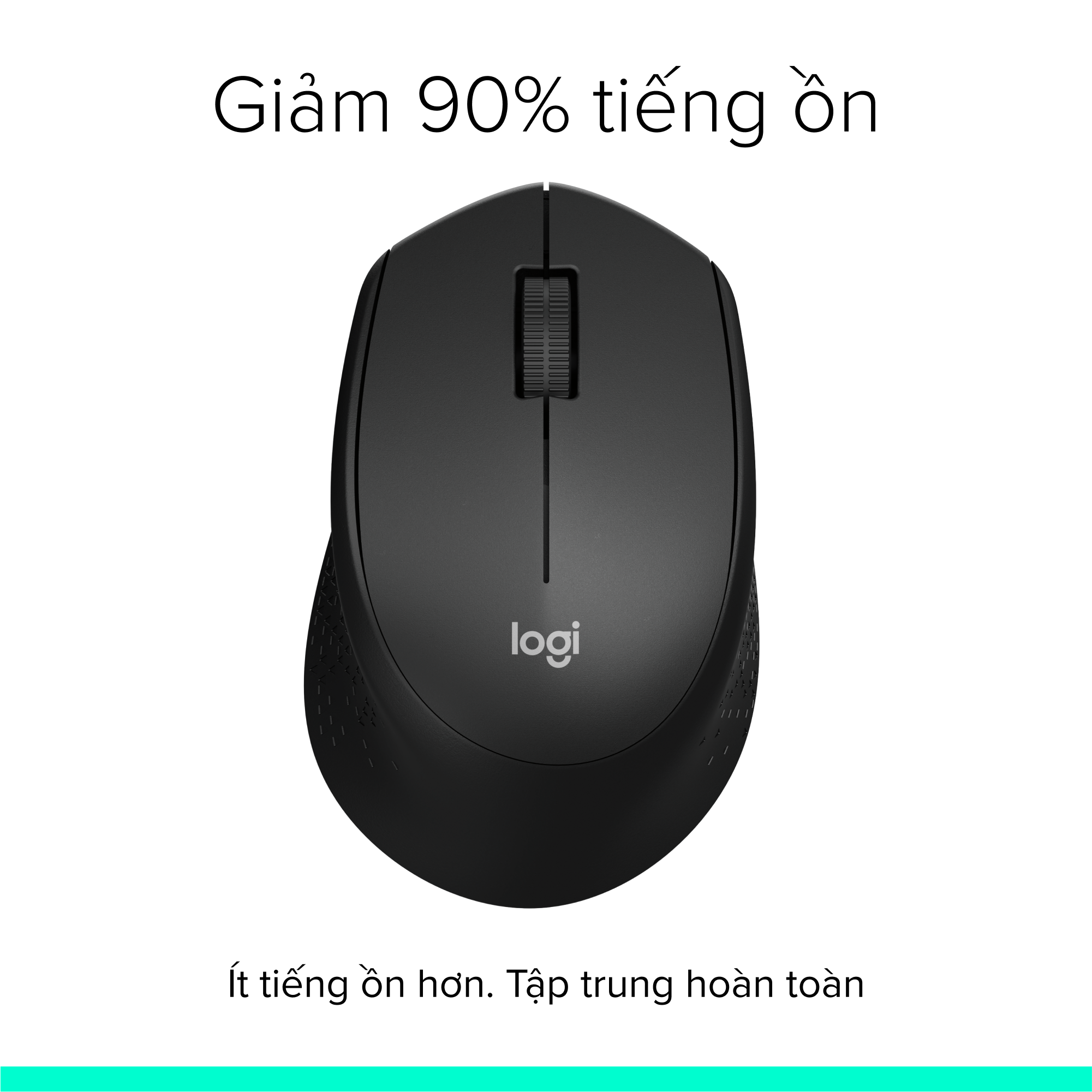 Chuột không dây Logitech M330 Silent Plus - Hàng Chính Hãng