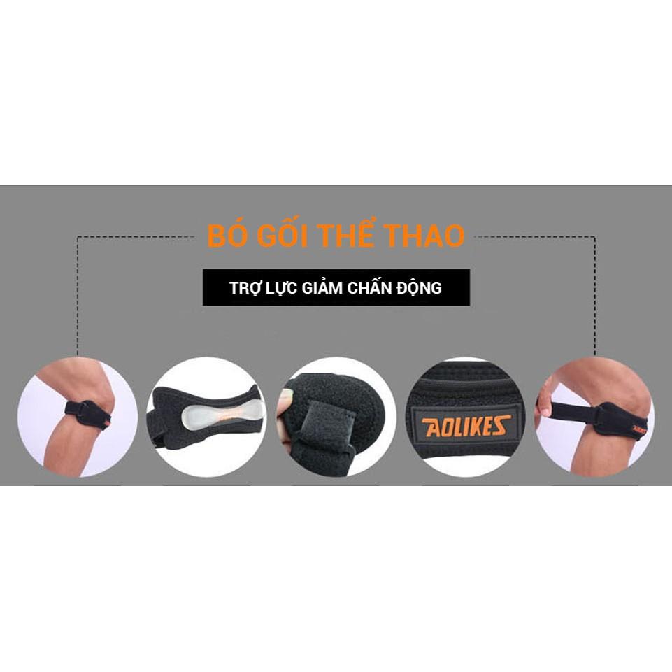 Bó gối nhỏ thể thao silicone cao cấp