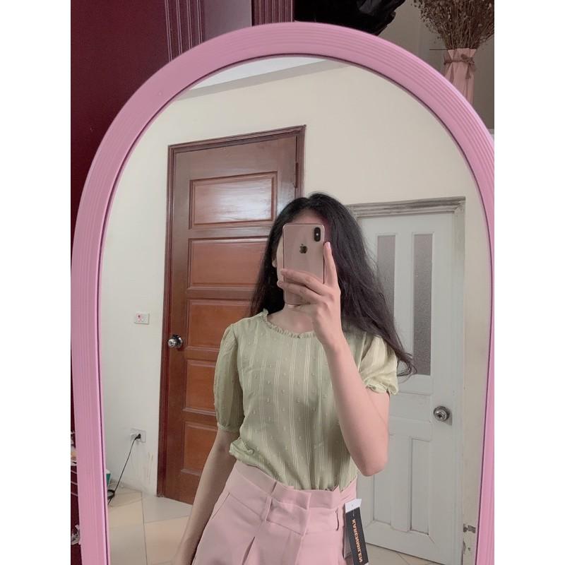 Áo sơ mi hạt gạo