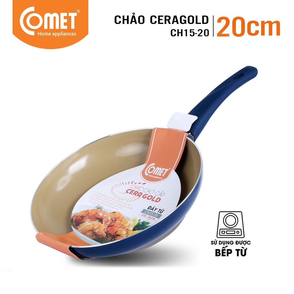 Chảo từ chống dính cao cấp Ceragold Comet CH15-20 - Màu Ngẫu Nhiên - Hàng Chính Hãng