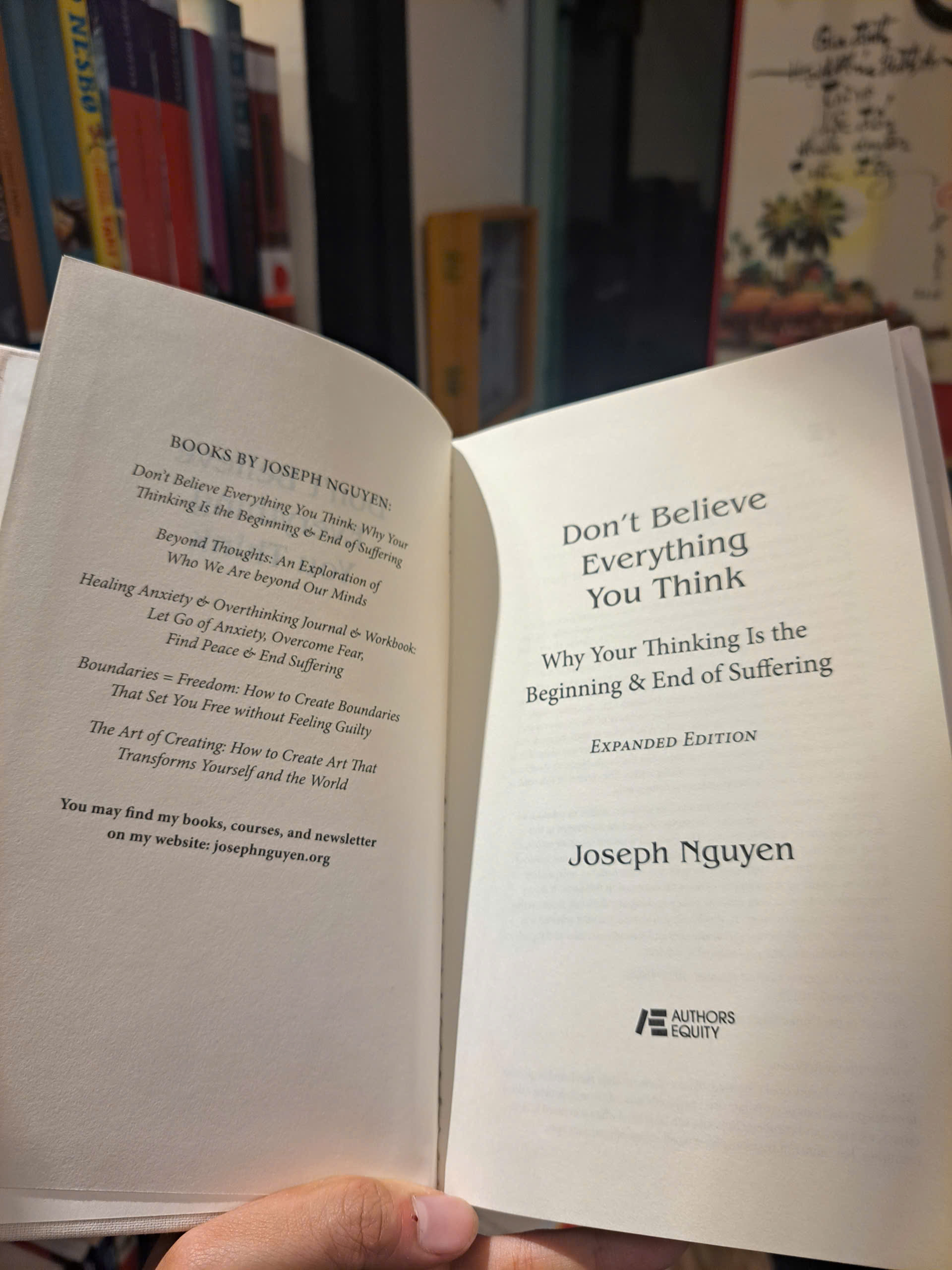 Sách - Don’t Believe Everything You Think by Joseph Nguyen | Self Help / Psychology / Ngoại văn
