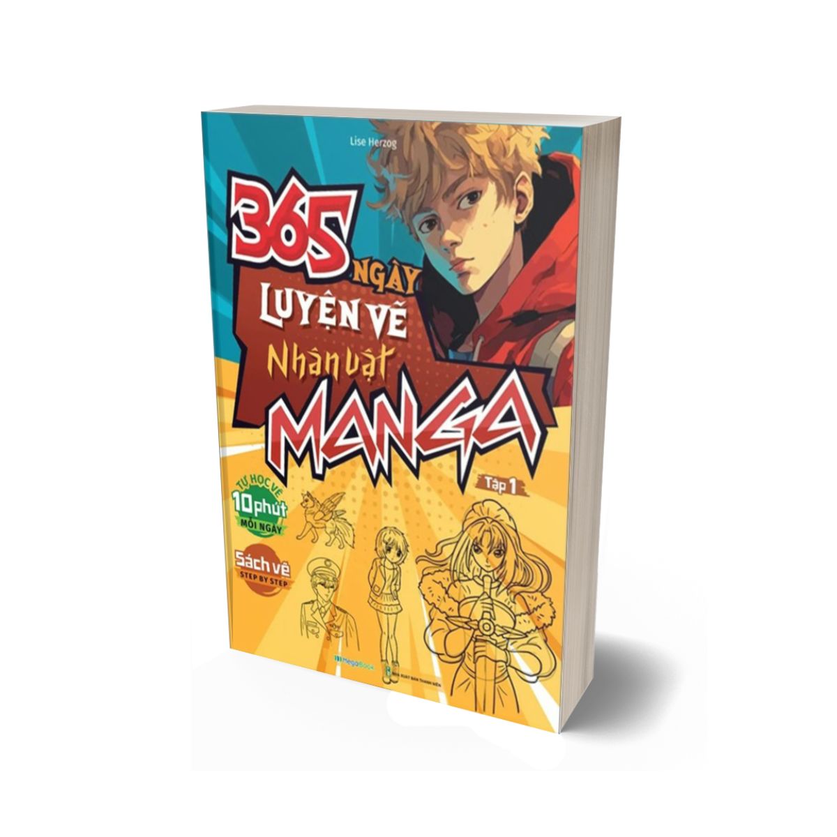 365 Ngày Luyện Vẽ Nhân Vật Manga - Tập 1