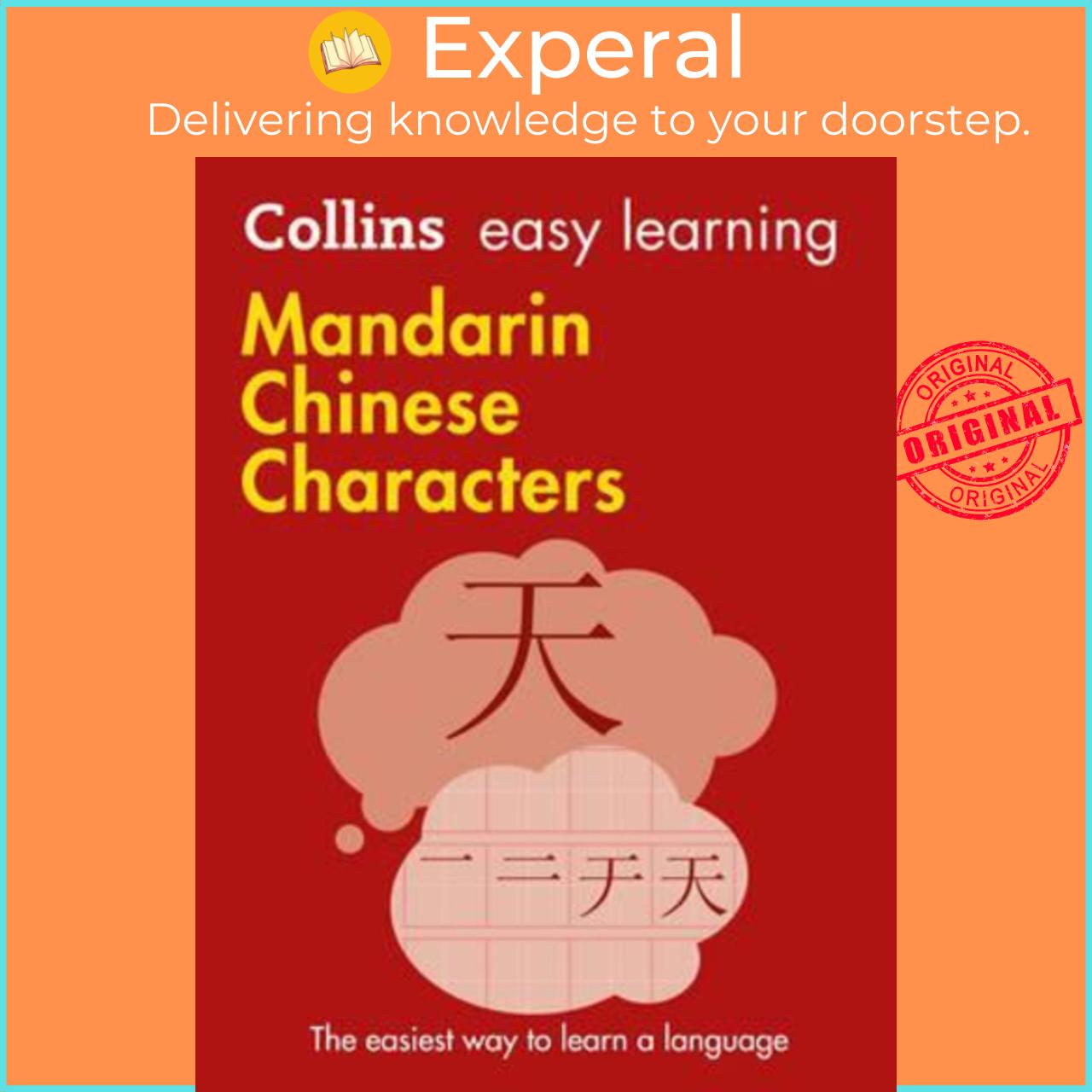 Sách - Collins Easy Learning Mandarin Chinese Characters : Trusted Suppo by Collins Dictionaries