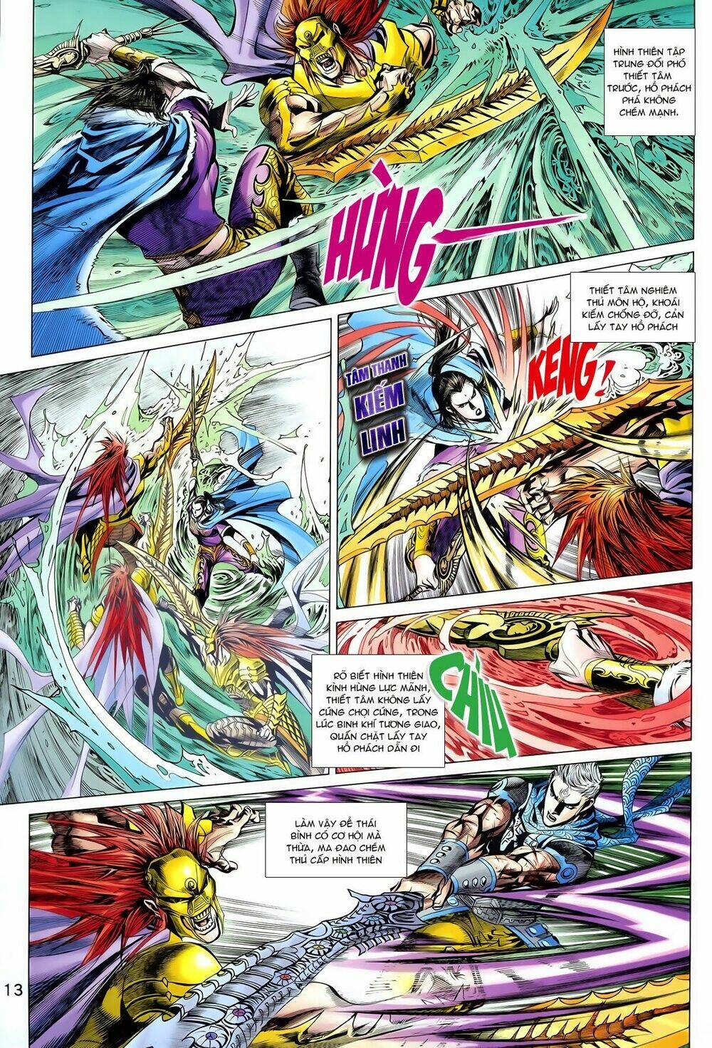 thần binh vấn thiên chapter 21 13