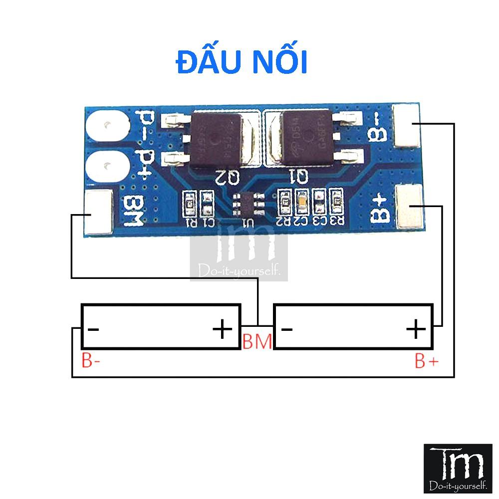 Mạch Bảo Vệ Cân Bằng Pin 2S 7.4V 20A