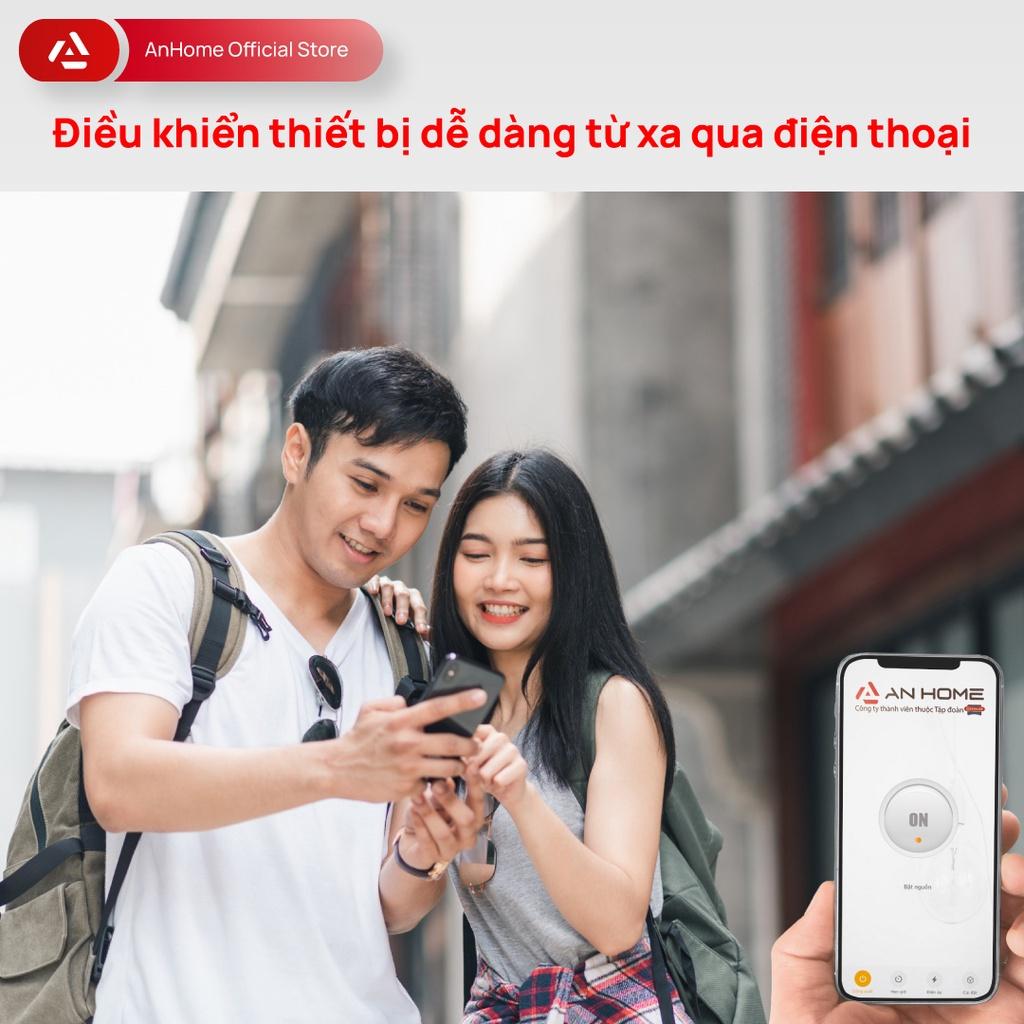 Công tắc đo điện thông minh WiFi+BLE AnHome S12, có hẹn giờ, công nghệ TrueSafe, Powered by Tuya Smart