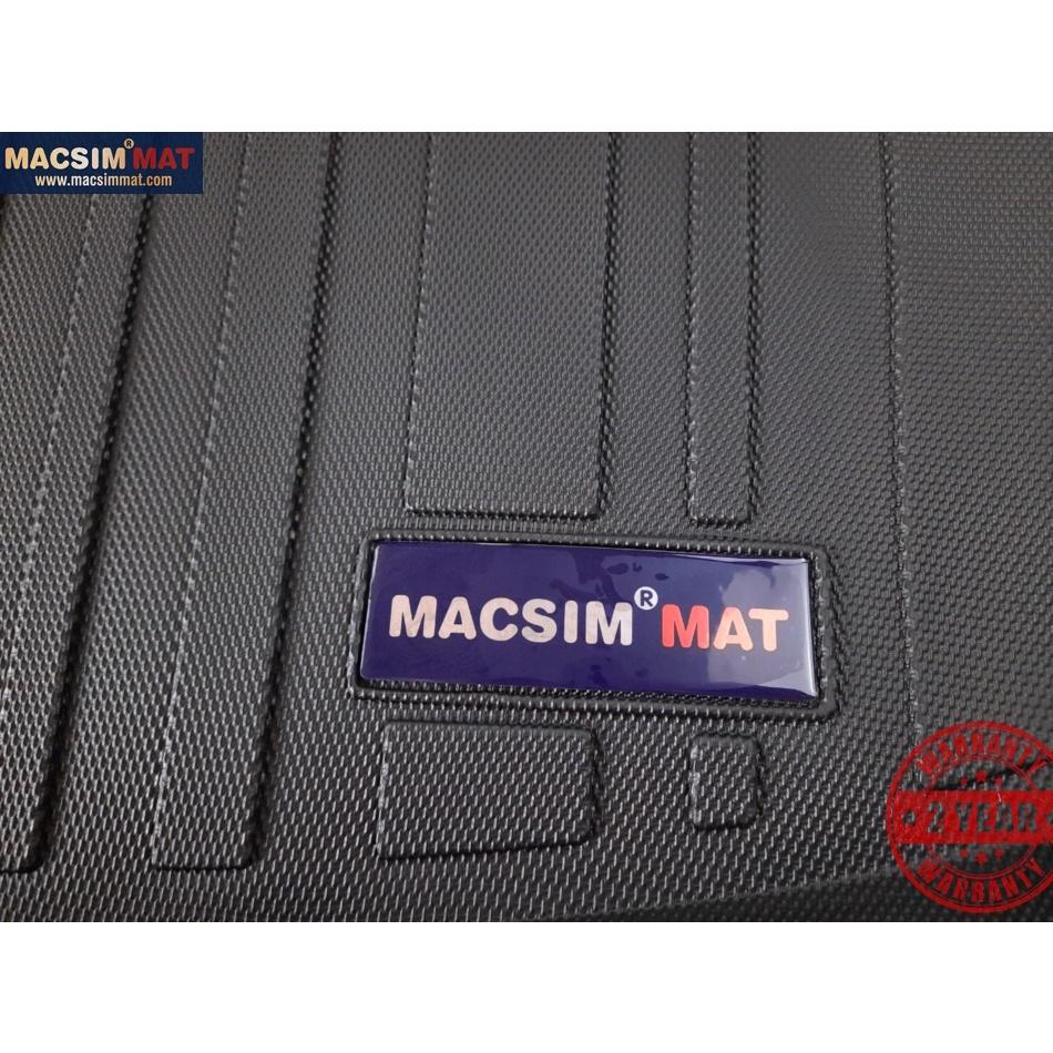 Thảm lót cốp xe ô tô Audi A6 2007-2013 nhãn hiệu Macsim hàng loại 2