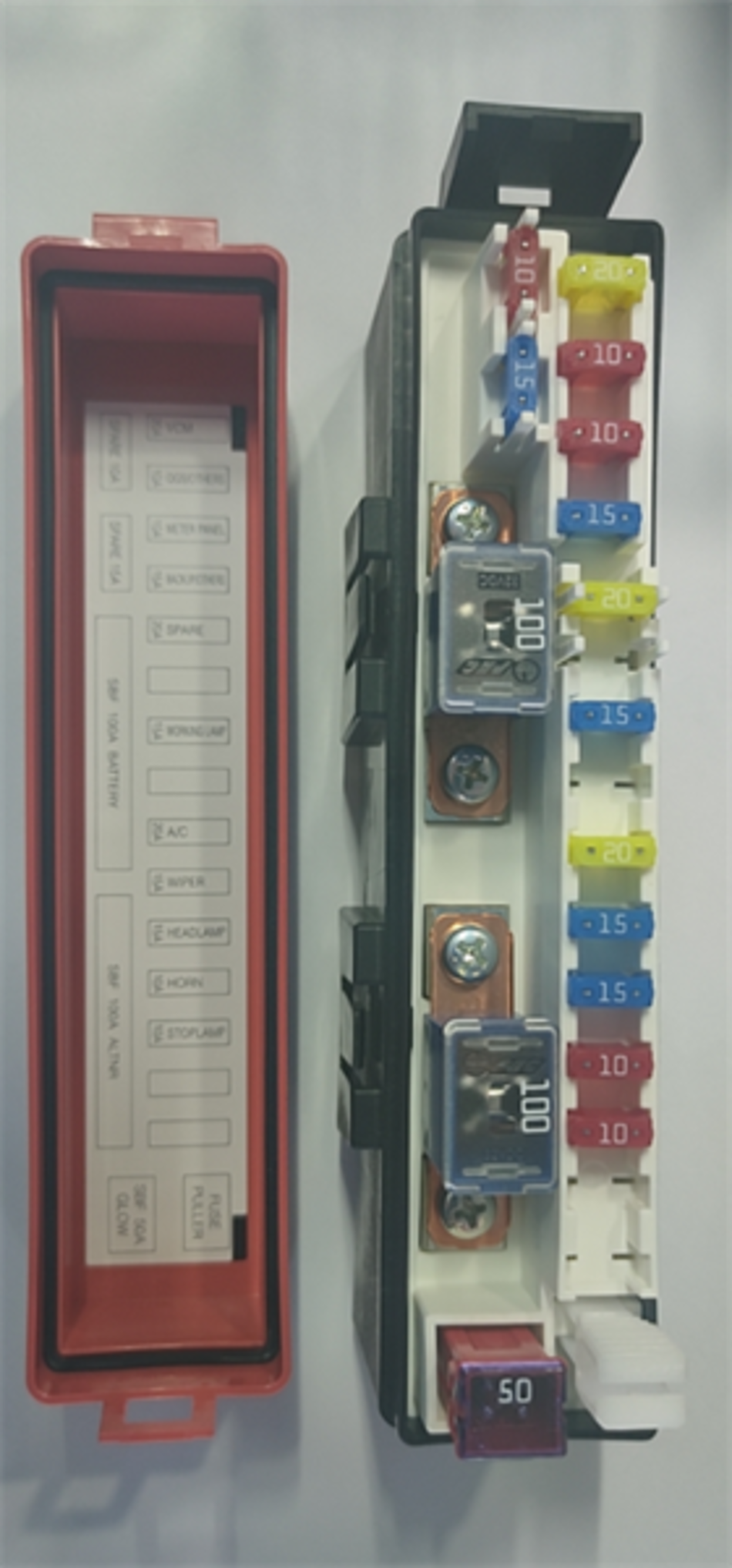 HỘP CẦU CHÌ XE NÂNG MITSUBISHI 2-3 TẤN FUSE BOX FOR MITSUBISHI FORKLIFT F18C S4S FD20-30 91A04-36020