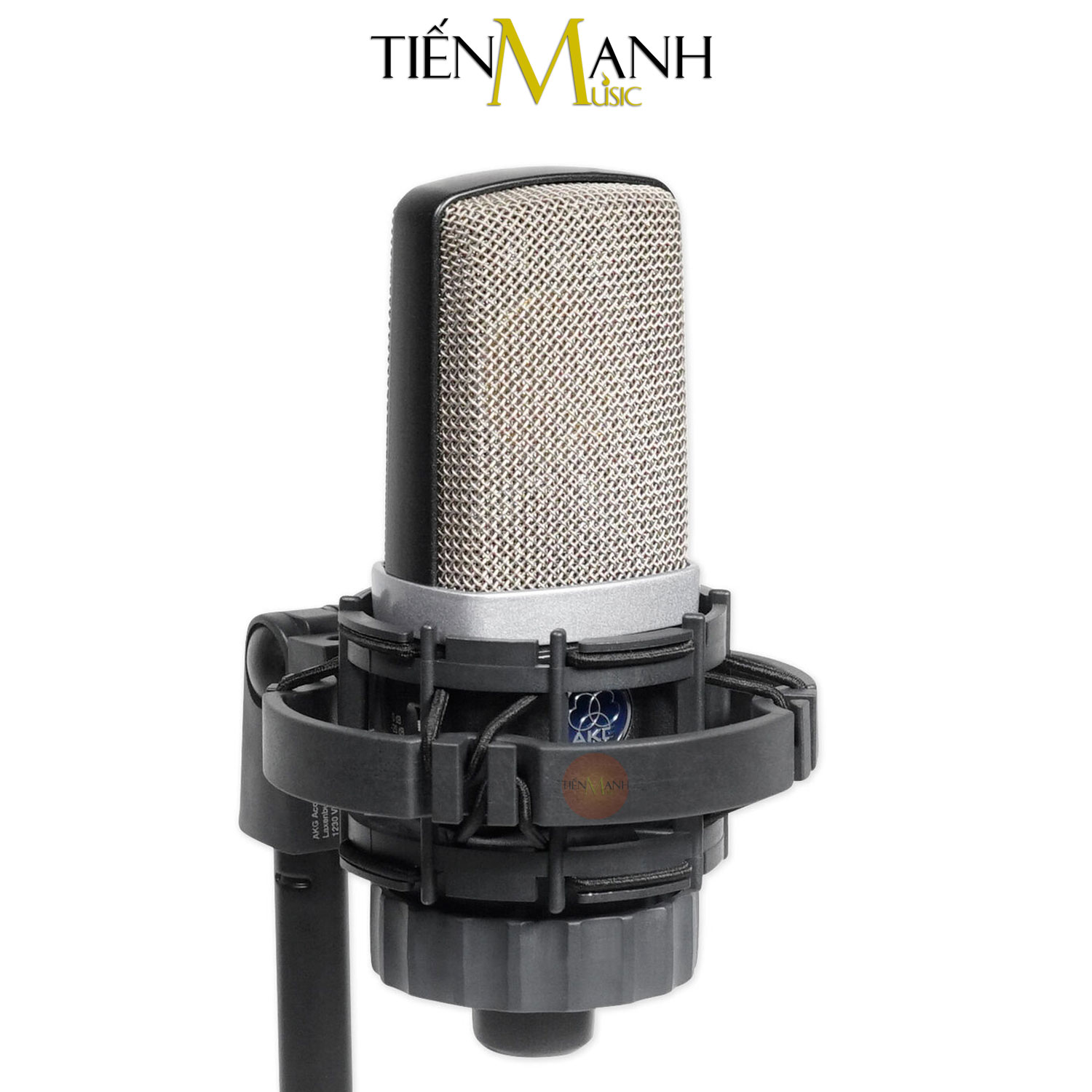 Micro AKG C214 - Mic Condenser Thu Âm Phòng Studio, Mic Biểu Diễn Microphone Cardioid Hàng Chính Hãng