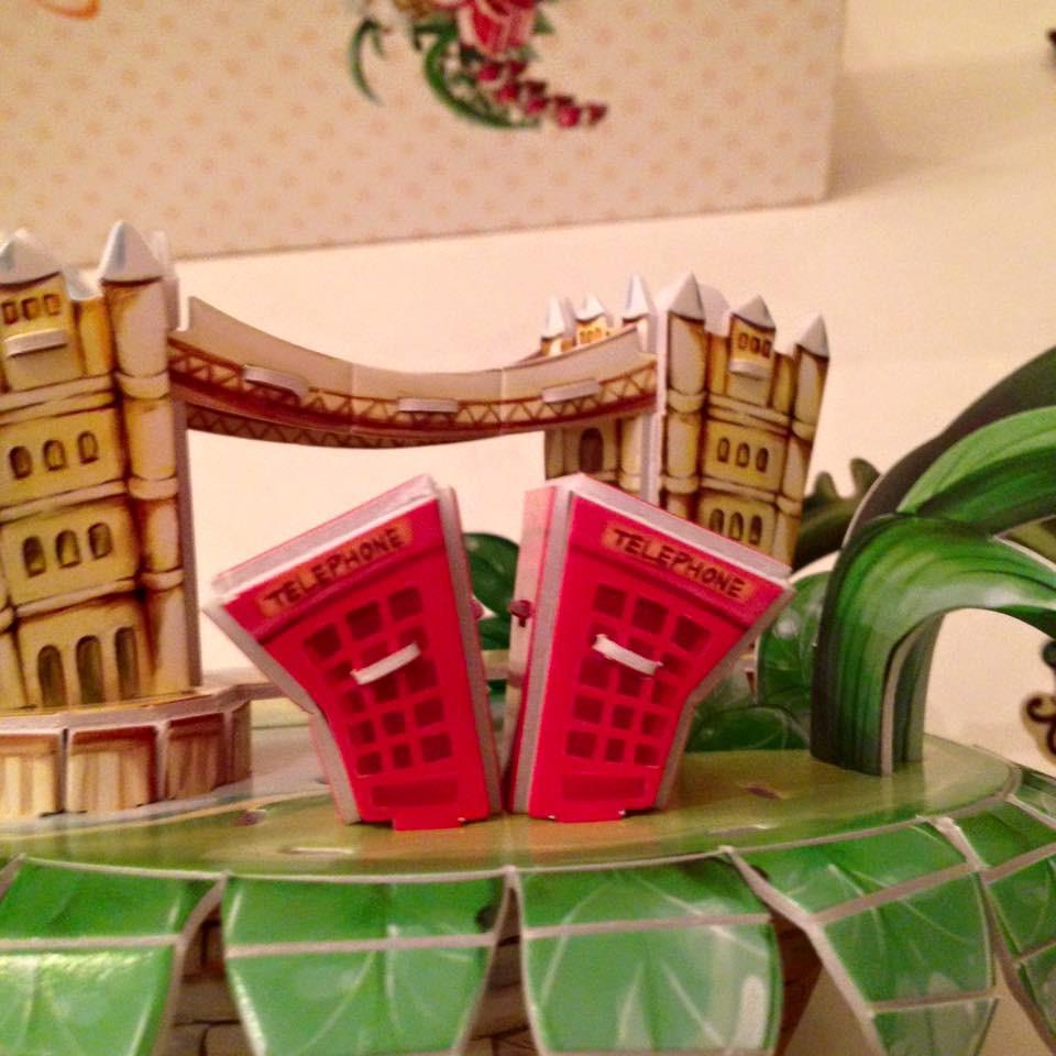 Mô hình giấy 3D - City Scape - London