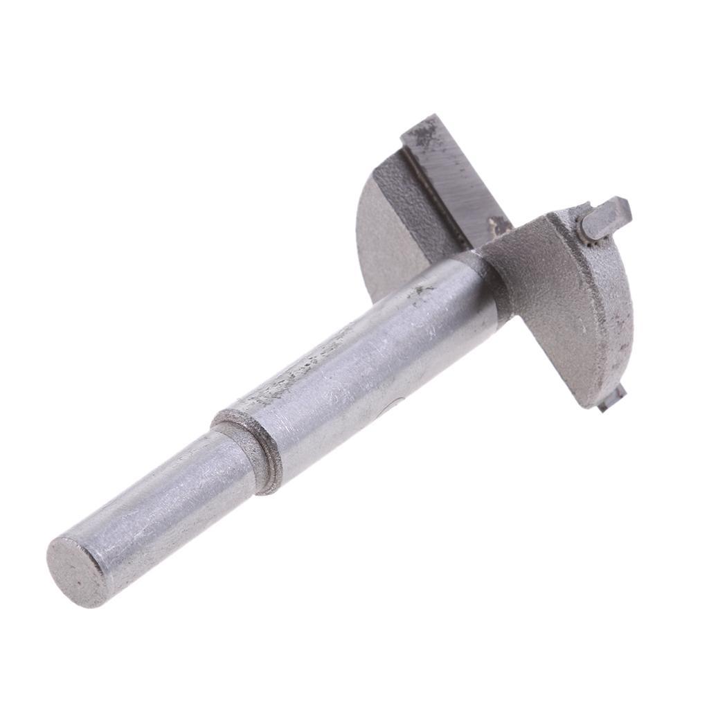 Woodworking Forstner Drill Bits Sets,2 PCS Wood Boring Hole Drilling with Round Shank 40mm 45mm