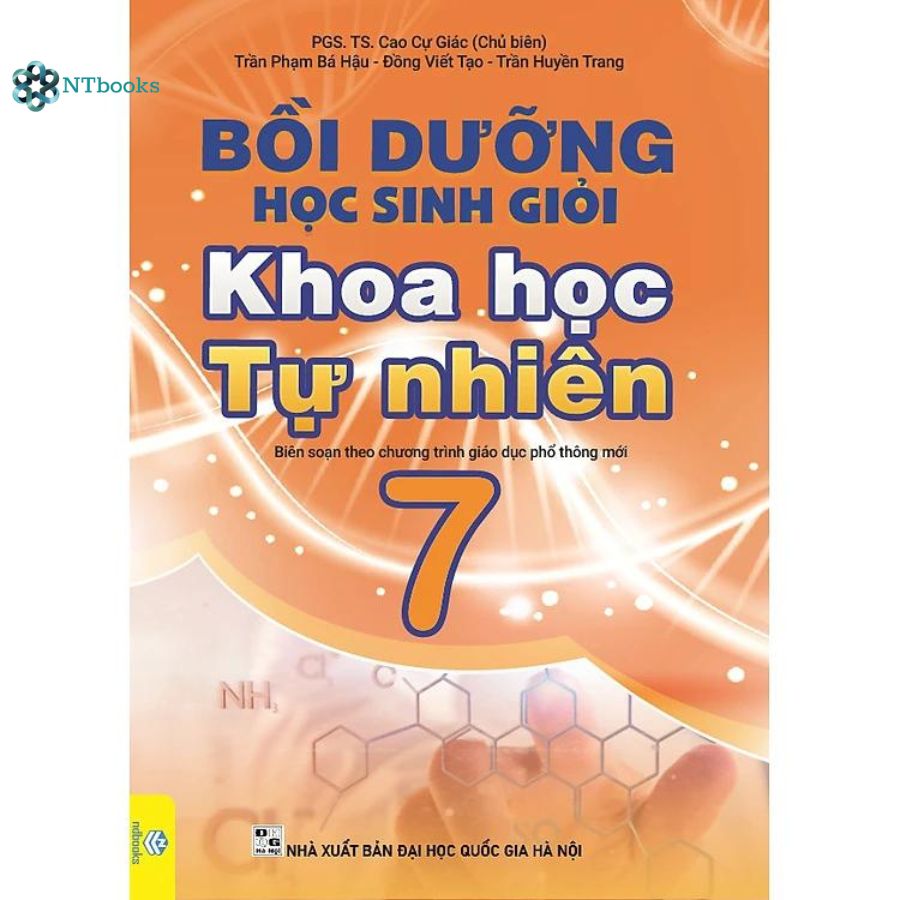 Sách Bồi Dưỡng Học Sinh Giỏi Khoa Học Tự Nhiên 7 (Biên soạn theo chương trình GDPT mới)