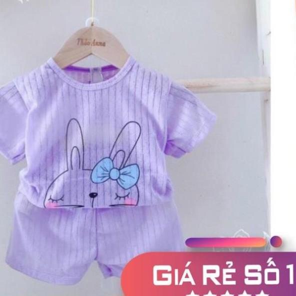 BỘ COTTON GIẤY CỘC TAY CHO BÉ 3-12 KG, GIAO MẪU NGẪU NHIÊN . .