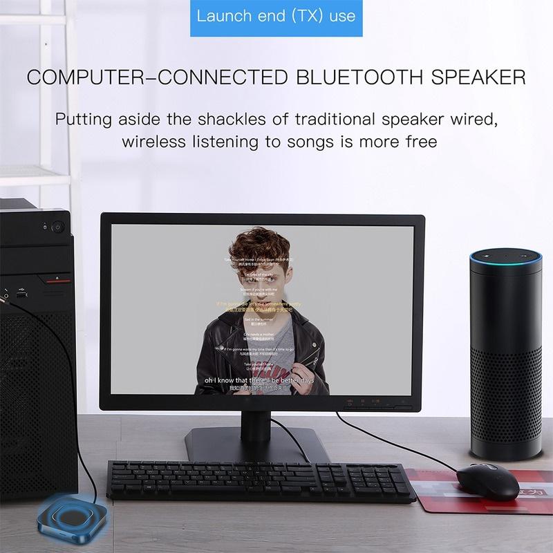 Bộ Chuyển Đổi Âm Thanh Bluetooth 5.0 2 Trong 1