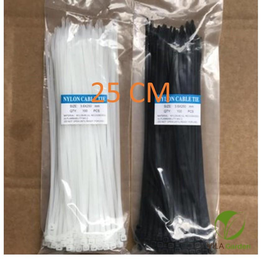Dây Rút Nhựa, Dây Thít Nhựa 25cm