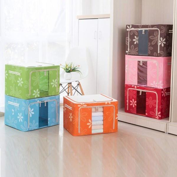 Hộp Đựng Quần Áo Chăn Màn Khung Thép Cao Cấp