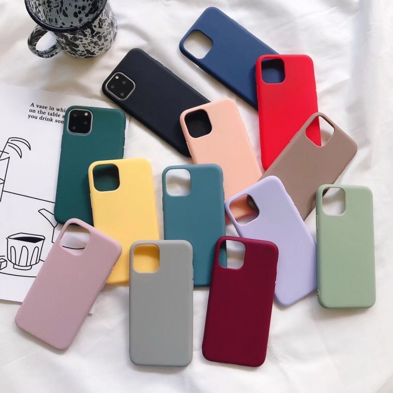 Ốp chống bẩn cho iPhone 7 Plus / 8 Plus / X / Xs max / 11 / 11 Pro / 11 Pro max / 12 / 12 Mini / 12 Pro / 12 Pro max / 13 / 13 Mini / 13 Pro / 13 Pro max silicon dẻo nhiều màu
