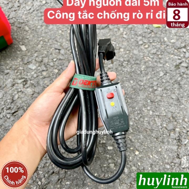 Máy xịt rửa xe chỉnh áp Dekton DK-CWR3001 PLUS - 3000W - Áp lực 180 bar - Motor cảm ứng từ lõi đồng - Hàng chính hãng