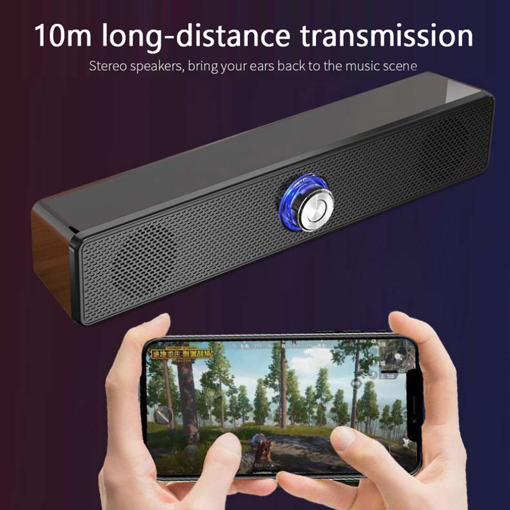 Soundbar với loa siêu loa TV âm thanh nhà hát nhà hệ thống bluetooth loa thêm bass máy tính loa máy tính bass stereo mới Color: B