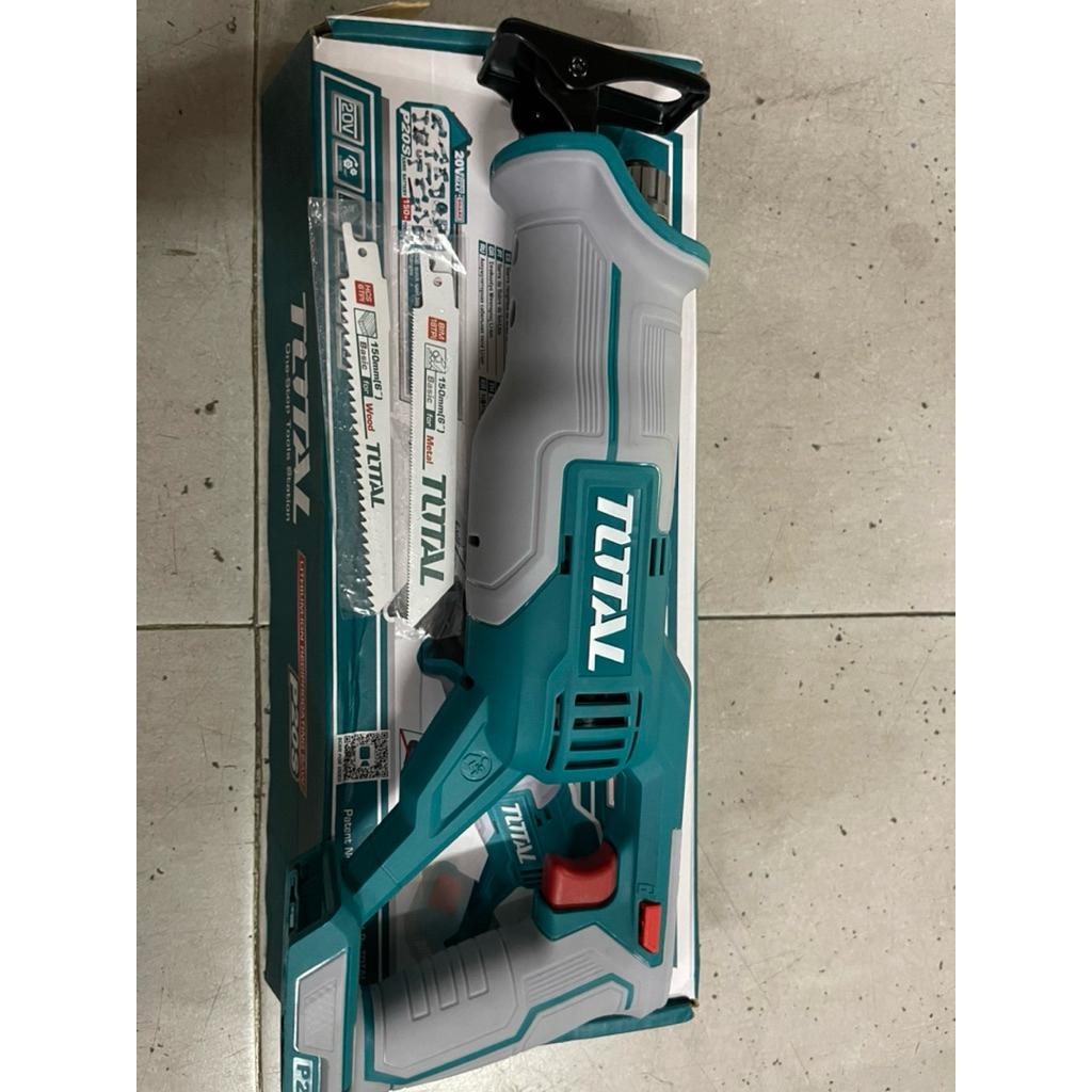 MÁY CƯA KIẾM DÙNG PIN 20V (KHÔNG KÈM PIN &amp; SẠC) TRSLI2108 TOTAL -HÀNG CHÍNH HÃNG