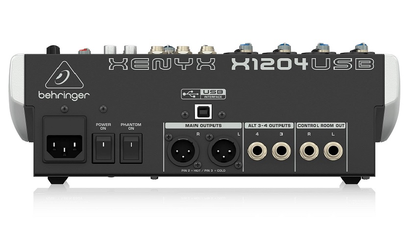 Mixer cơ Behringer X1204USB- Hàng Chính Hãng