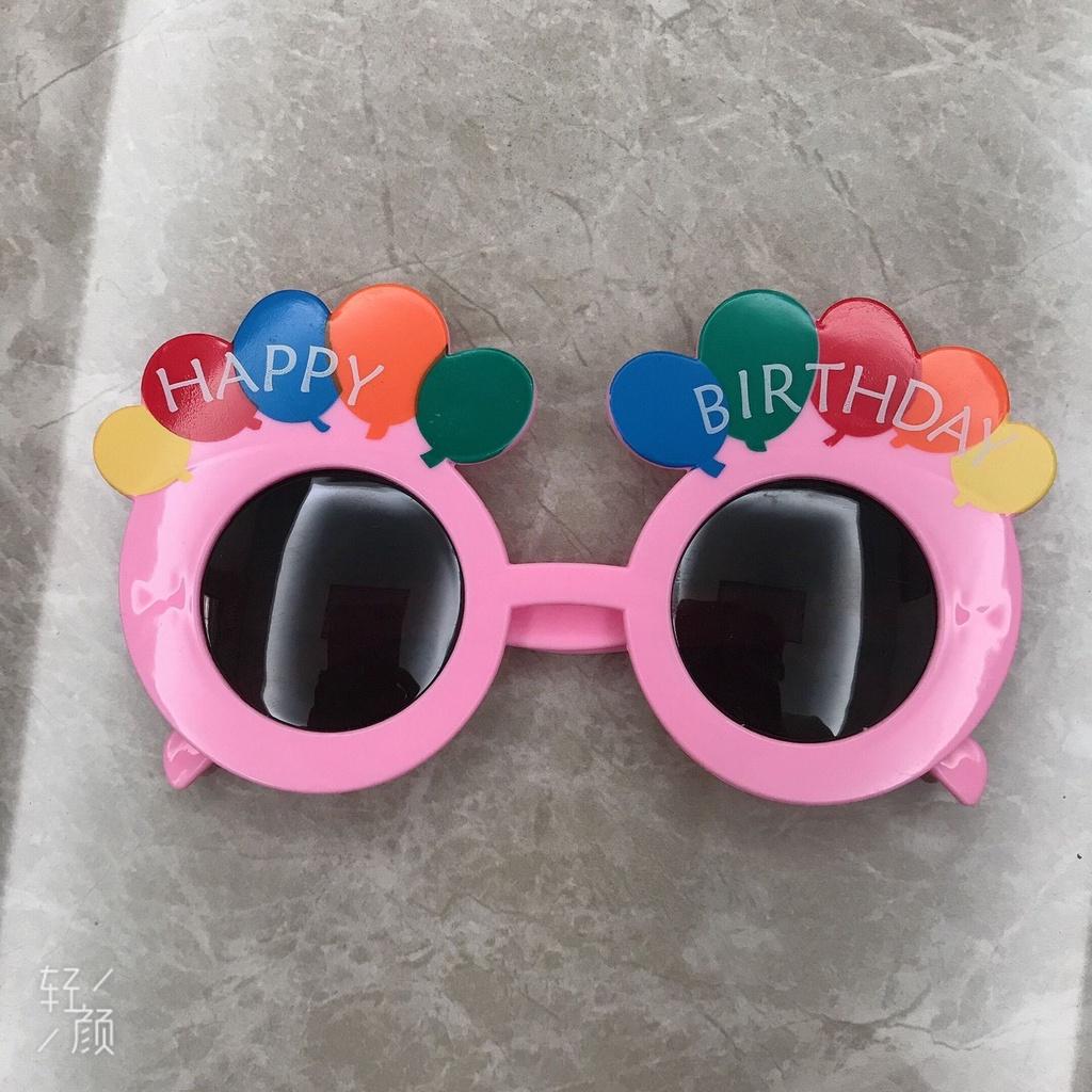 Kính mắt Happy Birthday vui nhộn phụ kiện sinh nhật