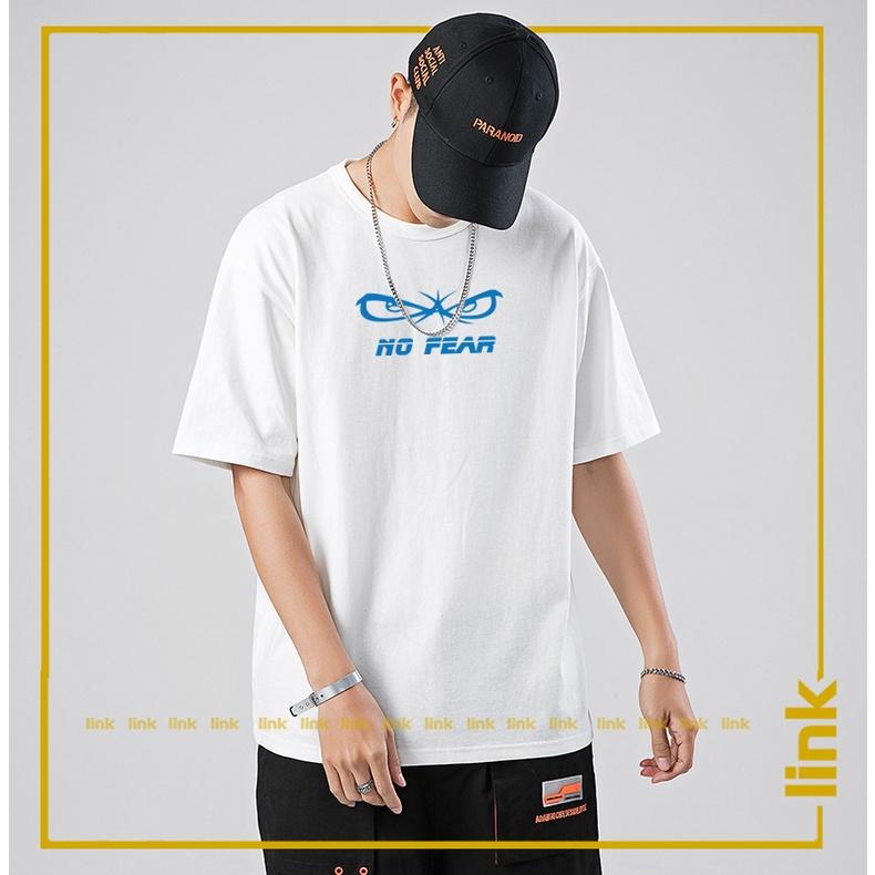 Áo dáng rộng NO FEAR ngầu trước ngực tay lỡ unisex