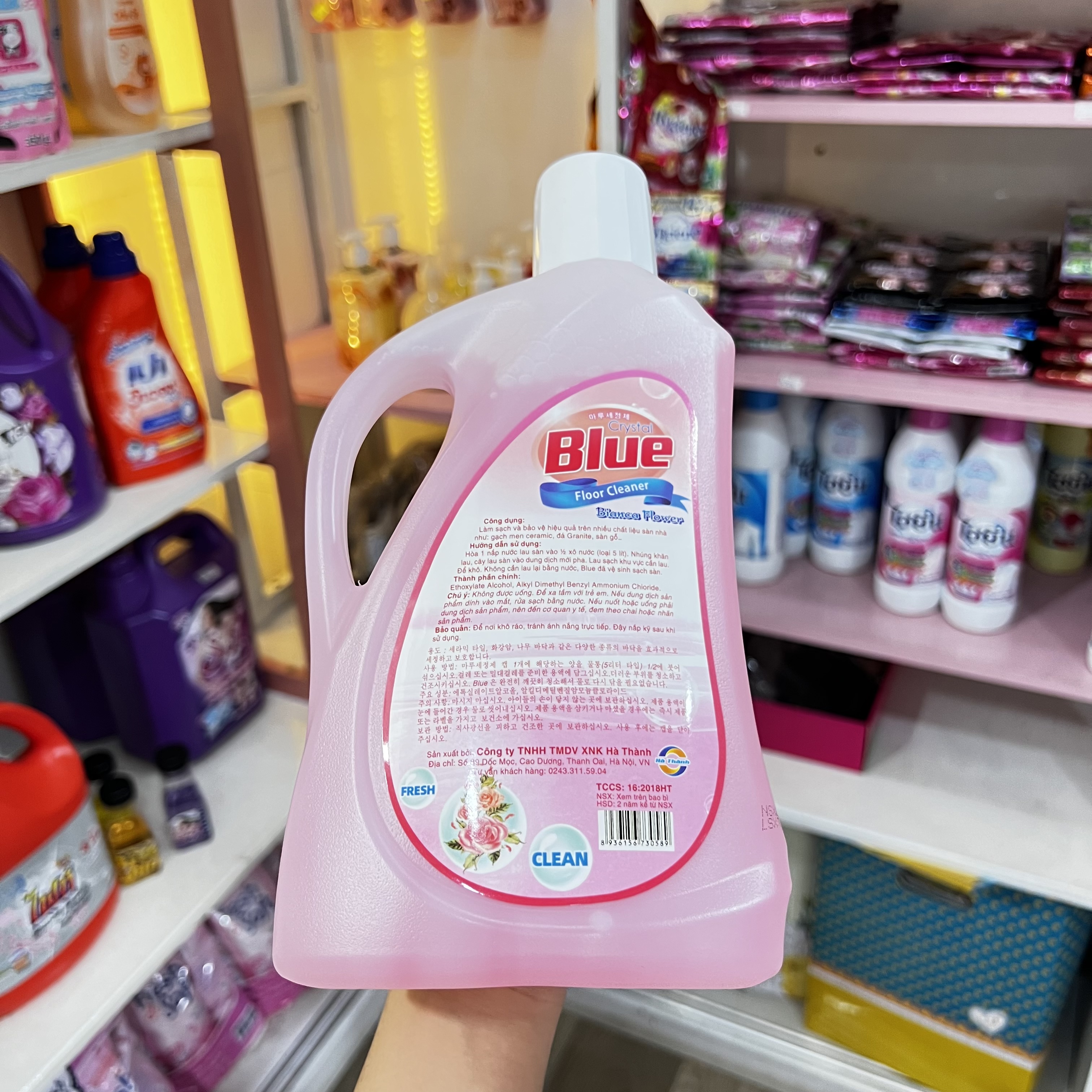 Nước Lau Sàn chai 1L hương sả,quế và hương hoa