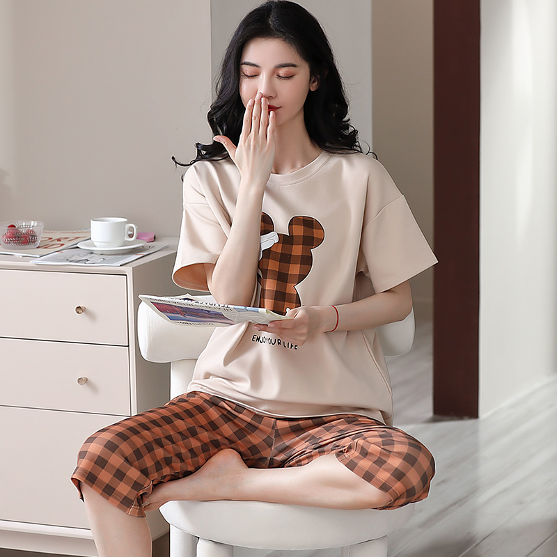 Quần áo mặc nhà cotton 5539