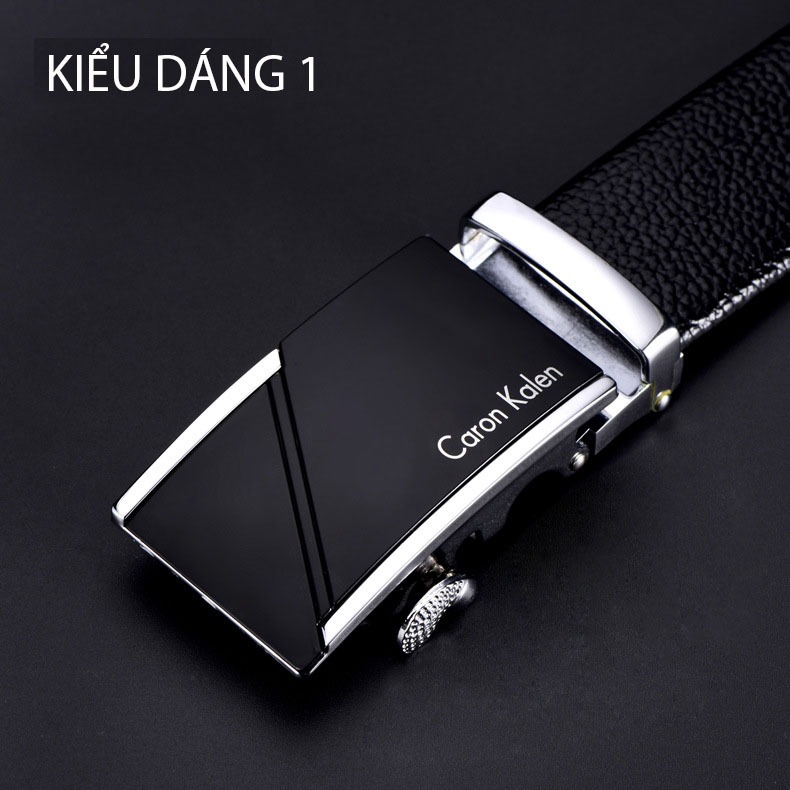 Thắt lưng/ dây nịt nam da bò cao cấp mã 74230DIE - Kiểu 4