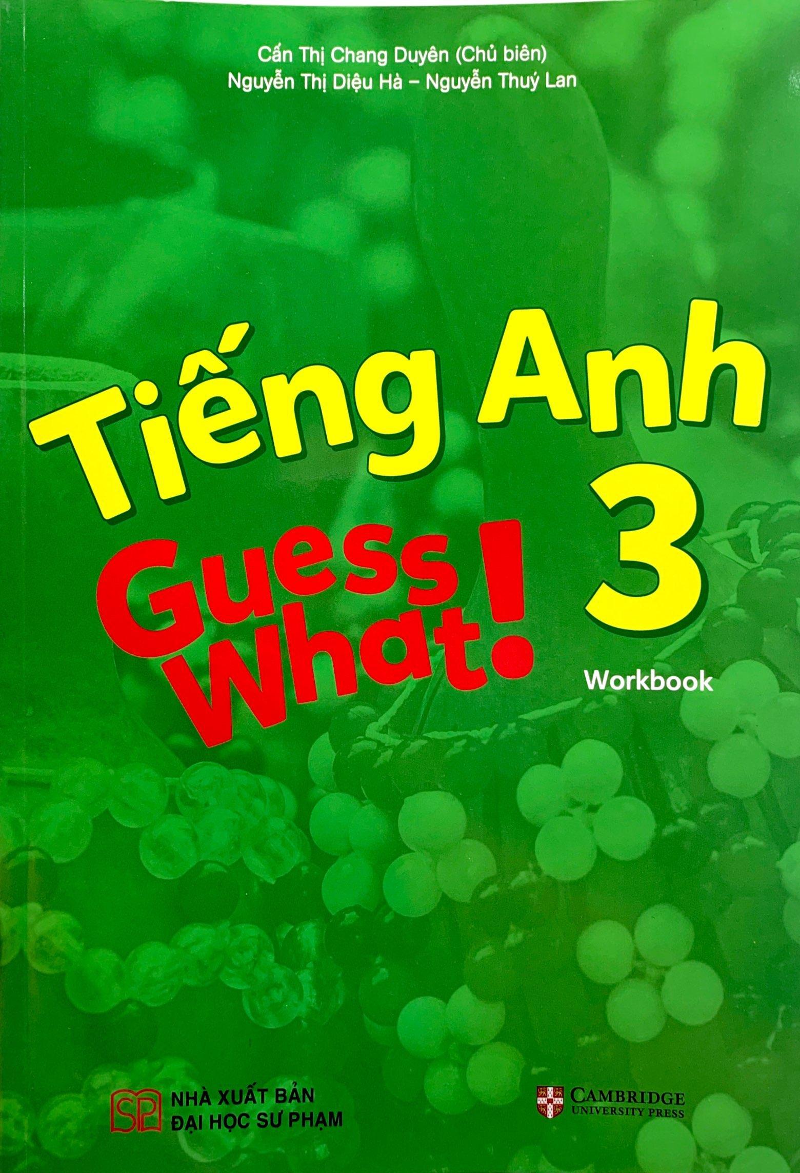 Tiếng Anh 3 Guess What! - Workbook