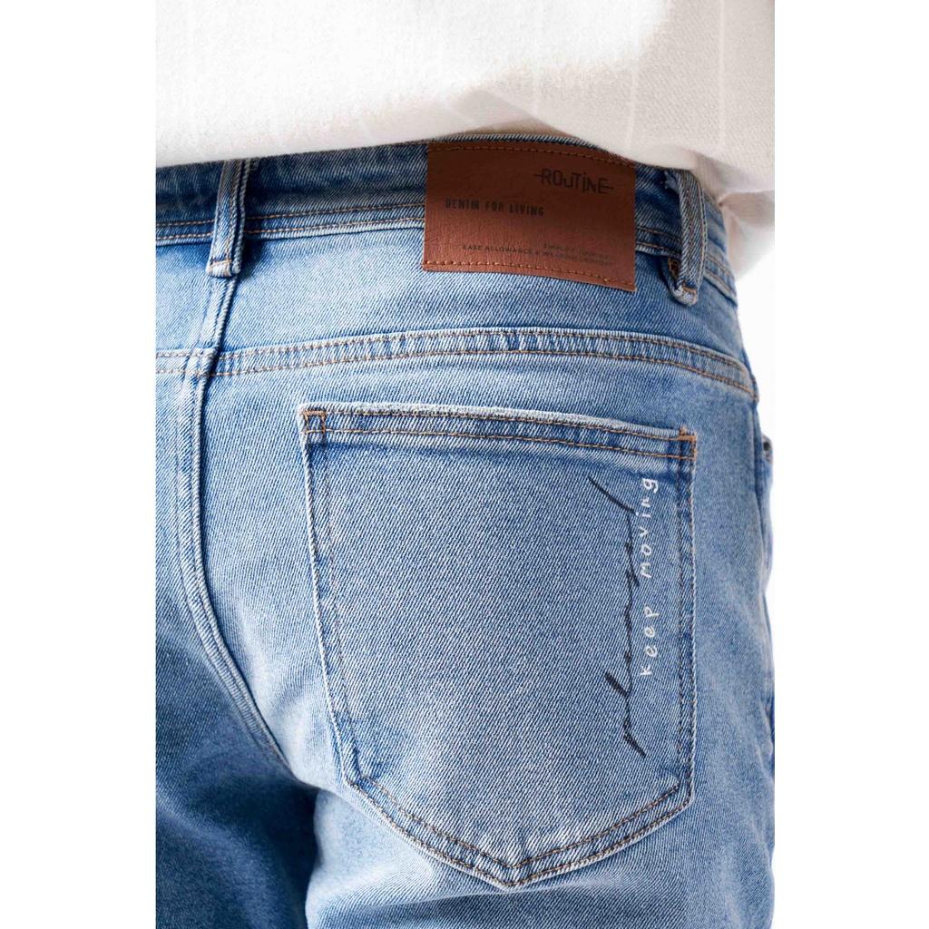QUẦN JEAN IN TÚI. SLIM - 10S22DPA006 | LASTORE MENSWEAR