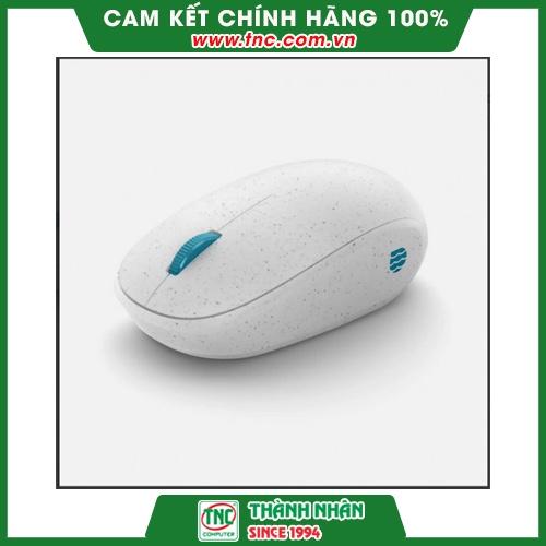 Chuột Microsoft Bluetooth Ocean Plastic (màu xám trắng)-I38-00005-Hàng chính hãng