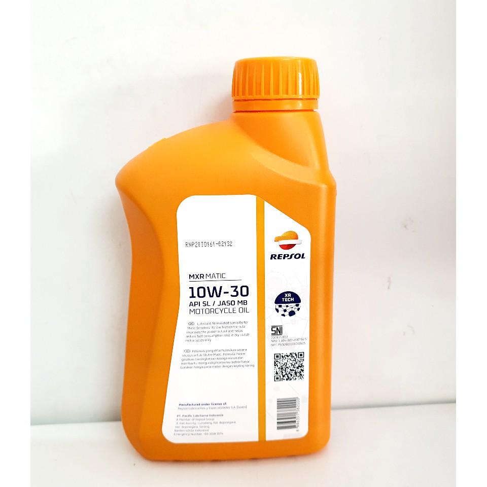 Dầu nhớt xe tay ga cao cấp Repsol MXR Matic 800ML. Made in Indonesia