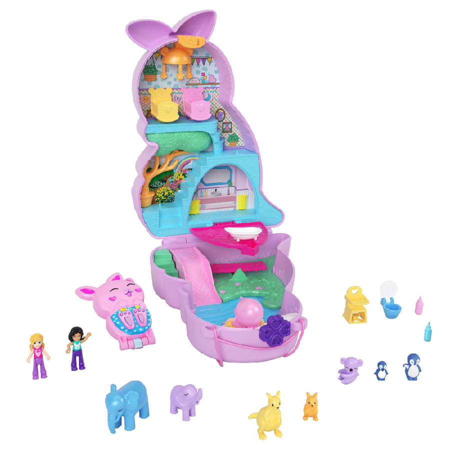 Đồ Chơi Gia Đình Kangaroo Đáng Yêu POLLY POCKET HKV50/GKJ63