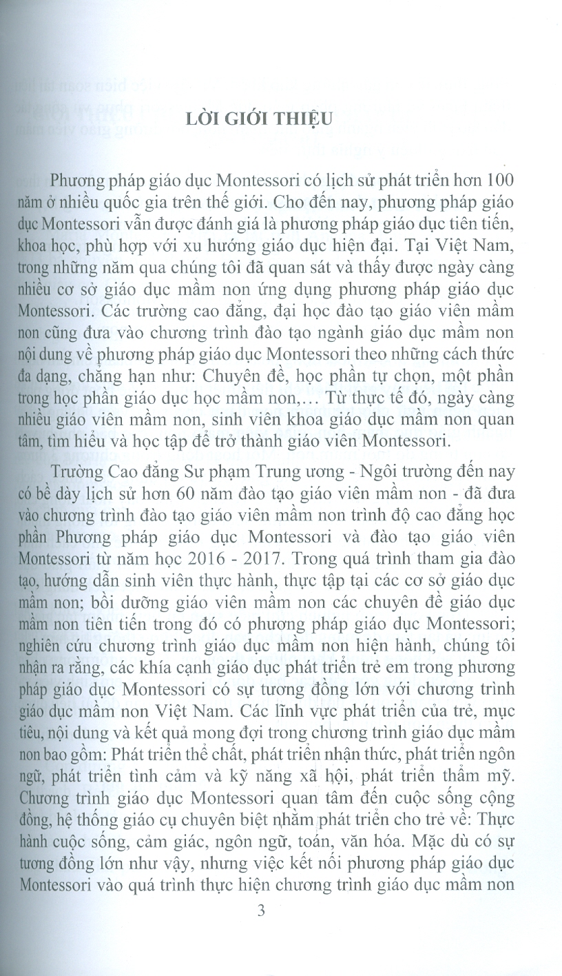 Hoạt Động Phát Triển Ngôn Ngữ Của Trẻ Mầm Non Theo Phương Pháp Giáo Dục Montessori