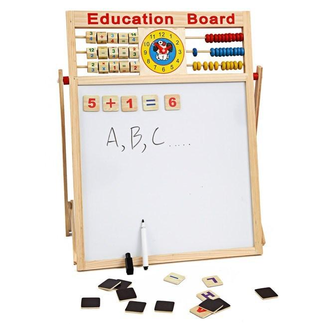 Bảng Từ 2 Mặt Education Board Và Bộ Chữ Số Cho Bé - Hàng Chất Lượng