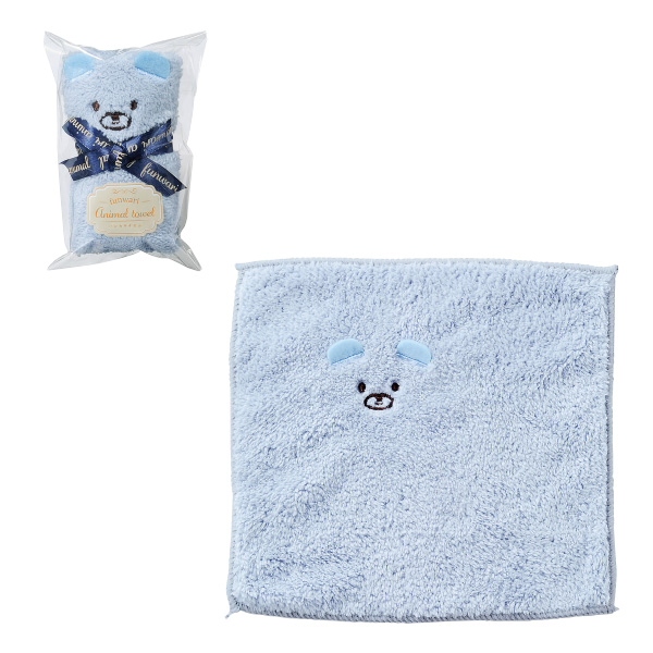 Khăn tắm cotton mềm hình gấu - Nhập khẩu Nhật Bản